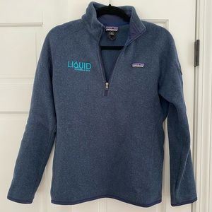 Patagonia Better Sweater 1/4 zip fleece